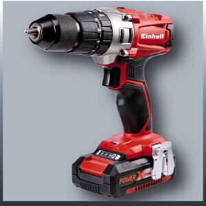 Power X-Change 2.0 Ah 18 V Combi Drill and Impact Driver - Pack of 2 – Red, Einhell 4257214 - Image 4