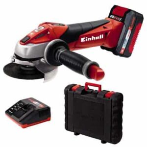 Cordless Angle Grinder, Einhell TE-AG 18 Li Kit