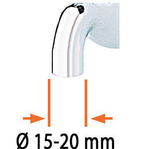 Smooth tap connector, Claber 8525 - Image 3