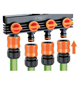 4 outlets distributor, Claber 8581 - Image 5