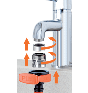 3/4” Quick-fit tap connector, Claber 8587 - Image 5