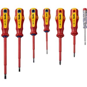 Alternative view of VDE Insulated Screwdriver Set, 7PC, KWB 665307
