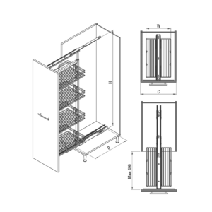 Telescopic Larder, Starax - Image 4