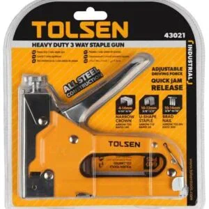 Heavy Duty 3 Way Staple Gun, Tolsen 43021