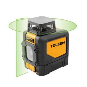 Green-Beam Self-Leveling 360° Horizontal Cross-Line Laser Level, Tolsen