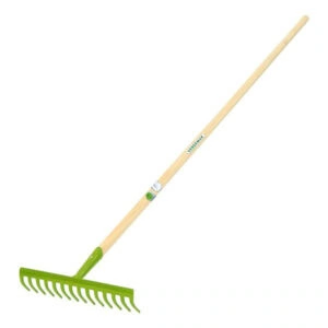 Teeth Rake with FSC Wooden Handle 130cm, Verdemax 3285