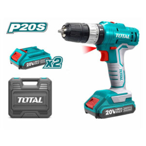 Lithium-Ion Impact Drill 20V 2.0Ah 10mm, Total TIDLI20012