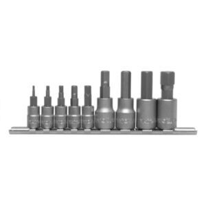 Star Bit Sockets Hex 9pcs, Yato YT-0432