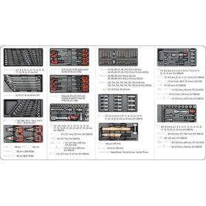 Service Cabinet With Tools 177 pcs, Yato 55300 - Image 5