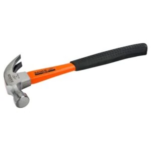 Claw Hammers with Rubber Grip Fibreglass Handle, Bahco 428-16