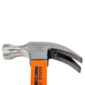 Claw Hammers with Rubber Grip Fibreglass Handle, Bahco 428-16 - Image 3