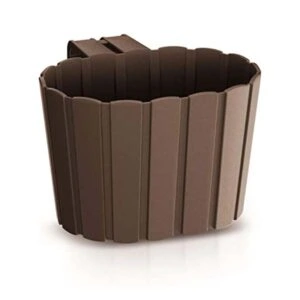 Boardee Hook Hanging Pot 19.4Cm Brown, Prosperplast DDEZ200R222