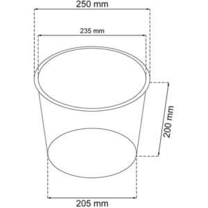 Rato Tubus Flowerpot, Prosperplast - Image 4
