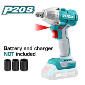 Lithium-ion Impact Wrench 20V, Total TIWLI20020
