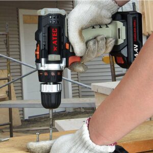 Alternative view of Cordless drill 20V, Atec 7520