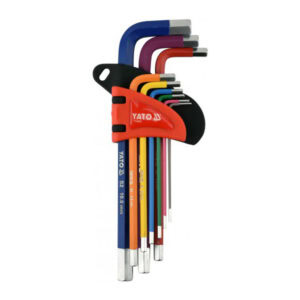 Hex key set 1.5-10mm 9Pcs, Yato YT-05631