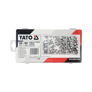 Alternative view of Self locking nuts assortment, Yato YT-06774
