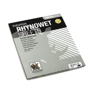 Rhynodry Sheets Whiteline (Pack of 50pieces), Indasa