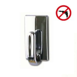 Alternative view of Powerstrips classic hooks chrome, Tesa 57540
