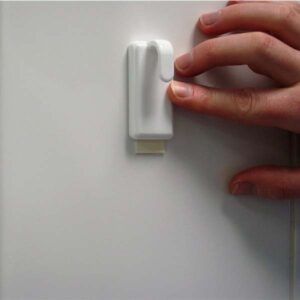 Powerstrips large hooks classic white (2 Hooks), Tesa 58010 - Image 4
