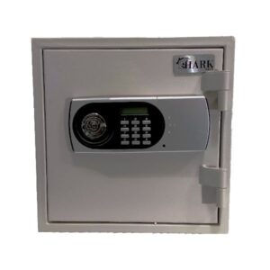Fireproof safe with digital lock and key lock and emergency key, Sharksafe