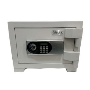 Fireproof safe and burglary SS1 with digital key lock and emergency key, Sharksafe