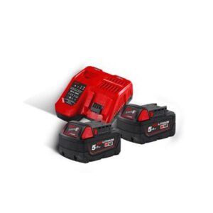 Alternative view of Charger/Battery Kit (2 Battery M18B5+M12B2+Fast Charger), Milwaukee