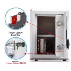 Fireproof safe with digital lock, Sharksafe - Image 7