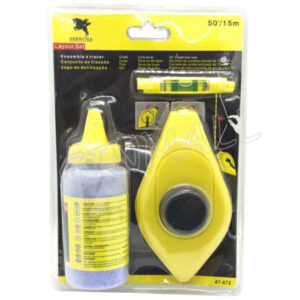 Chalk Line Reel with Chalk and Line Level, Irwin 47-672