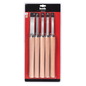Alternative view of Wood Carving Chisels 5pcs, KWB