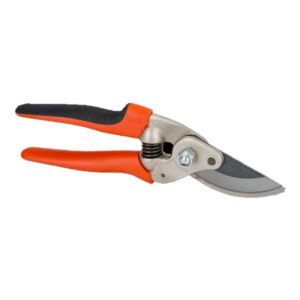 Bypass Secateurs with Forged Steel Handle and Narrow Cutting Head, Bahco