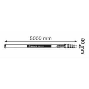 Alternative view of Professional Measuring Rod, Bosch GR 500