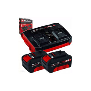 Alternative view of PXC-Starter-Kit 2x 3.0Ah & Twin charger Kit, Einhell 4512083