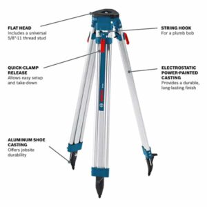 Professional Building Tripod, Bosch BT-160 - Image 3