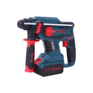 Cordless Rotary Hammer Kit 20V 2.2ـJ Brushless, Ronix 8910K
