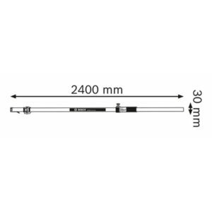 Alternative view of Professional Measuring Rod, BOSCH GR 240