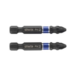 Impact Screwdriver Bits, IRWIN - PH2 50mm