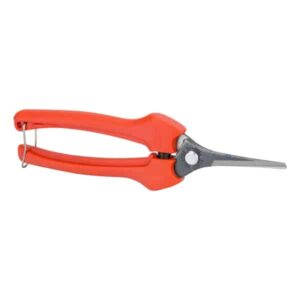 6 MM Straight Short Snip With Fiber Glass Handle 190MM, Bahco p128-19-Bulk30