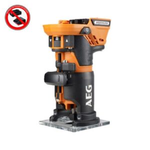Brushless Trim Router Skin, AEG BOF18BL 0