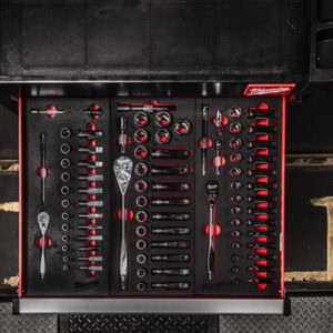 Alternative view of 1/2″ Ratchet and Socket Set Foam Insert, Milwaukee 4932-4798-26