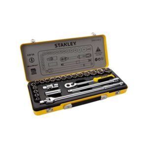 Socket Set in Metal Tin - 24 Pieces, Stanley STMT74183-8