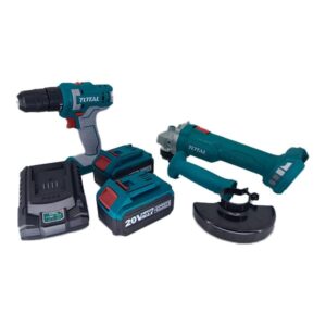 Lithium-Ion Cordless 2 pcs Combo Kit, Total TCKLI20157