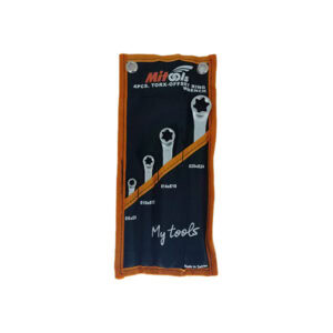 Star Socket Set 4 Pcs, 3007260