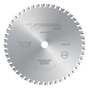 Blade for Cutting Ferrous Metals, International Saws UN6A 1200