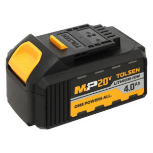 Tolsen Li-ion Brushless Cordless Chain Saw 20v (Industrial) + 2x 4.0Ah Batteries + Charger - Image 4