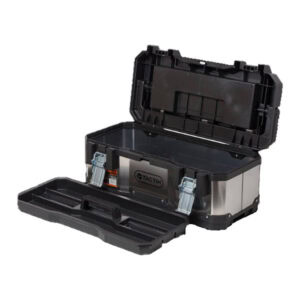 Plastic And Stainless Steel Tool Box, Tactix 321118 - Image 4