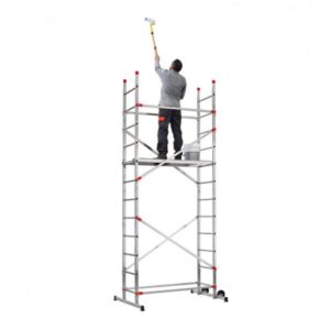 Alternative view of Rolling Scaffolding For Stairs With Quick Assembly, Dexter 9475 801