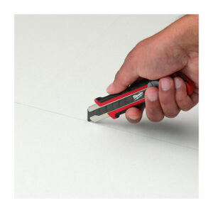 25mm Snap Off Knife With Metal Lock And Precision Cut Blade, Milwaukee 48 22 1962 - Image 3