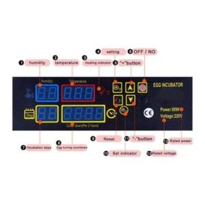 Egg Incubator Capacity Of 96 Egg, X00003-1 - Image 3