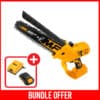 Tolsen 20V Li-ion Brushless Cordless Mini Chain Saw (Industrial) + 2.0Ah Battery + Charger